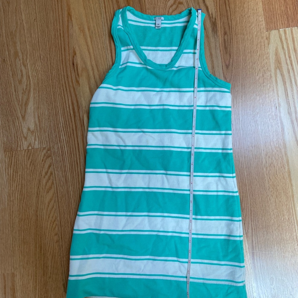 J. Crew pool coverup striped